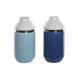 Vas DKD Home Decor 12,5 x 12,5 x 25 cm Vit Himmelsbl Marinbl S