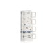 Set med kaffekoppar DKD Home Decor Bl Vit Metall Dolomite 260 m