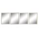 Vggspegel DKD Home Decor Vit Beige Gr 56 x 2 x 76 cm (4 antal)