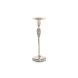 Ljusstakar DKD Home Decor Silvrig Akryl Aluminium 12 x 12 x 36 c