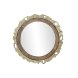 Vggspegel DKD Home Decor Brun Gyllene 78,5 x 2,5 x 78,5 cm