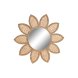 Vggspegel DKD Home Decor Brun Naturell Sol Tropiskt 60 x 2 x 60