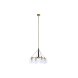 Taklampa DKD Home Decor 50 x 50 x 144 cm Glas Gyllene Metall 50