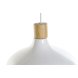 Taklampa DKD Home Decor Vit Brun Metall Furu 50 W 35,5 x 35,5 x