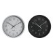 Vggklocka DKD Home Decor Vit Svart PVC 25,4 x 4 x 25,4 cm (2 an