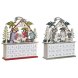 Adventskalender DKD Home Decor Tr 34 x 8,5 x 36,5 cm (2 antal)