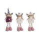 Julgranskula DKD Home Decor Multicolour lva 13 x 7 x 35 cm (3 a