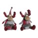 Julgranskula DKD Home Decor Rd Gr Ren 27 x 19 x 32 cm (2 antal