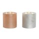 LED Ljus DKD Home Decor Gyllene Silvrig 15 x 15 x 15 cm (AA) (2