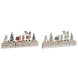 Adventskalender DKD Home Decor Tr MDF 45 x 1 x 19 cm 45 x 2 x 1
