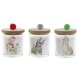 Ljus DKD Home Decor Multicolour Tofs Jul 8 x 8 x 9 cm 8 x 8 x 11