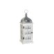 Lykta DKD Home Decor Antikbehandlad Vit Gr Tr Glas Medelhavs 1