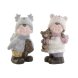 Julgranskula DKD Home Decor Multicolour Pojkar 23 x 21 x 36 cm (