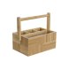 Bestickkorg DKD Home Decor Naturell Bambu 27 x 16,5 x 11,5 cm