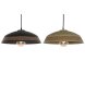 Taklampa DKD Home Decor Brun Svart Krm Metall 50 W 42 x 42 x 24