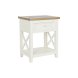 Nattduksbord DKD Home Decor Beige Naturell Paulowniatr� 49,5 x 3