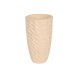 Kruka Home ESPRIT Beige Glasfiber Skandinavisk 36,5 x 36,5 x 63