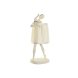 Bordslampa Home ESPRIT Vit Harts 40 W 220 V 29 x 25 x 62,5 cm
