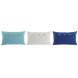 Kudde Home ESPRIT Bl Vit Himmelsbl Medelhavs 50 x 15 x 30 cm (