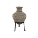 Vas Home ESPRIT Svart Beige Metall Magnesium 28 x 28 x 47 cm