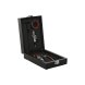 Set med Vintillbehr Home ESPRIT Svart Tr MDF 12 x 17 x 6 cm