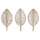 Vggmonterad rockhngare Home ESPRIT Naturell Jute Metall 12 x 4
