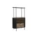 Flaskstll Home ESPRIT Svart Naturell Metall Gran 90 x 36 x 150