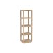 Bokhylla Home ESPRIT Naturell Mangotr 45 x 35 x 160 cm