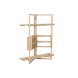 Bokhylla Home ESPRIT Naturell Mangotr Tr MDF 130 x 35 x 160 cm
