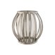 Ljusstakar Home ESPRIT Silvrig Glas Stl 19 x 19 x 19 cm