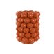 Vas Home ESPRIT Orange Keramik Stengods Tropiskt 25 x 25 x 30 cm