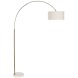Golvlampa Home ESPRIT Vit Beige Gyllene 126 x 40 x 193 cm