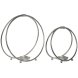 Ljusstakar Home ESPRIT Silvrig Metall 38 x 16 x 38,5 cm 38 x 16