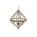 Taklampa Home ESPRIT Vit Brons Jrn Gran 40 W 63 x 63 x 74 cm