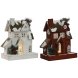 Julgranskula Home ESPRIT Vit Rd 26 x 14 x 32 cm (2 antal)