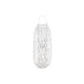 Ljusstakar Home ESPRIT Vit vide Glas 34 x 34 x 80 cm