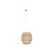 Taklampa Home ESPRIT Ljusbrun Bambu 50 x 50 x 55 cm