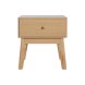 Nattduksbord Home ESPRIT Naturell 45 x 36 x 49 cm