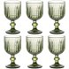 Glasset Home ESPRIT Grn Glas 8 x 8 x 14,5 cm (6 antal)