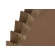 Vggspegel Home ESPRIT Naturell Modern 75 x 3 x 75 cm