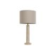 Bordslampa Home ESPRIT Beige linne Marmor 35 x 35 x 72 cm