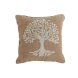 Kudde Home ESPRIT Vit Brun Trd Romantisk 45 x 15 x 45 cm (2 ant