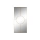 Vggspegel Home ESPRIT Gyllene 90 x 2 x 180 cm
