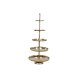 Fruktskl Home ESPRIT Gyllene Aluminium 65 X 65 X 148 cm
