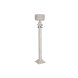 Golvlampa Home ESPRIT Vit 220 V 42 X 42 X 200 cm
