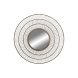 Vggspegel Home ESPRIT Naturell Tropiskt 110 x 2,5 x 110 cm
