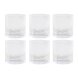 Glasset Home ESPRIT Transparent Glas Med relief (6 antal)