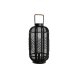 Ljusstakar Home ESPRIT Svart Metall 25,5 x 25,5 x 46,5 cm