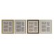 Fotoram Home ESPRIT Brun Beige Naturell Elfenben Glas polystyren