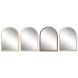 Vggspegel Home ESPRIT Brun Beige Naturell Elfenben Scandi 55 X